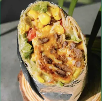 Cheesy Burrito